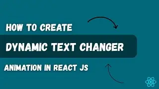 Animated Text Switcher in React JS | Slide-Up Text Effect with CSS & Hooks