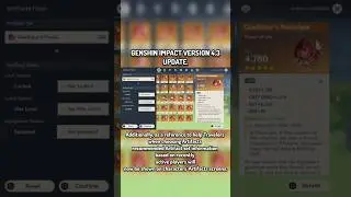 GENSHIN IMPACT VERSION 4.3 UPDATE.