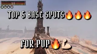 Top 5 Base Spots in Conan Exiles!