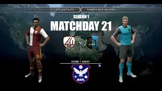 NAPL Season 1 MD21 - Atlanta FC (17th / 19 points) vs Tampa Bay Mutiny (1st / 44 points)