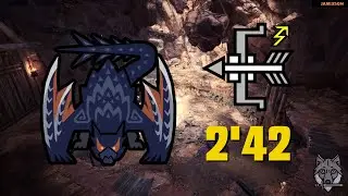 MHW.IB: NARGACUGA-SPEEDRUN: BOW (2'42)