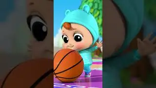 A Basketball Lesson with Baby John  #littleangel #nurseryrhymes
