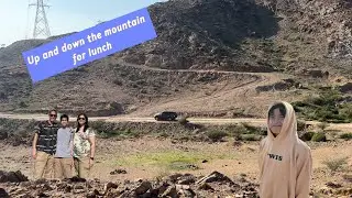 Up and down the mountain for lunch... Wadi Sena...