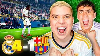 HUMIILACION 😱 REAL MADRID 4-1 BARCELONA 🔥 * ADIOS A XAVI * 🔥