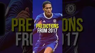 Football Predictions from 2017 (Part 6)