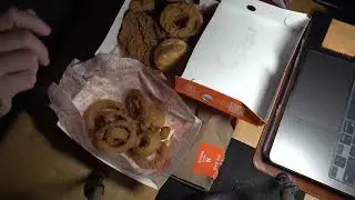 ASMR - POPEYES CHICKEN AND CHICKEN SANDWICHES EATING SOUNDS
