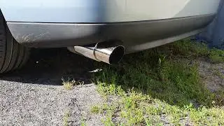Volvo s60 2.4 N/A 5 cylinder exhaust sound