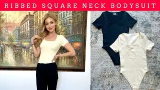 🔥 Women's Sexy 2-Piece Ribbed Bodysuit | Perfect Fit & Style!