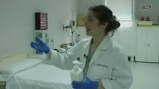 Clase práctica de Auxiliar de Enfermería en ILERNA Córdoba