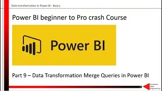 09 Data Transformation - Merge Queries in power BI