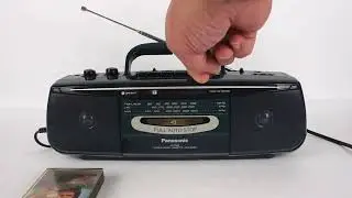Panassonic RX FS22 Stereo Radio Casstte Recorderd