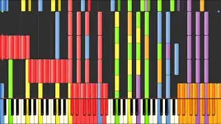 [Black MIDI] Synthesia – Solar Sect of Mystic Wisdom ~ Nuclear Fusion | 47,000 notes ~ Infernis
