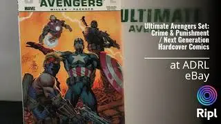 Ultimate Avengers Set: Crime & Punishment / Next Generation Hardcover Comics