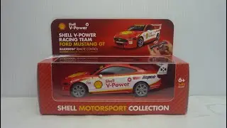 Shell Motorsport Collection V-Power Racing Team Ford Mustang GT unboxing and review
