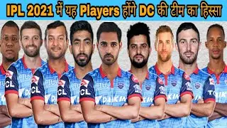 IPL 2021 - These players will be part of DC team in IPL 2021