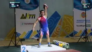 World Kettlebell Champ 2016. Snatch 167 reps. J. Benidze