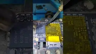 How To Remove black Pasted eMMC And CPU Remove Glue