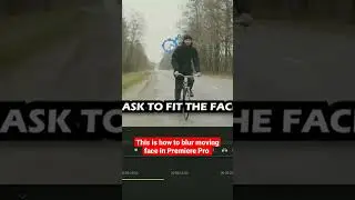 This is how to blur moving face in Premiere Pro 