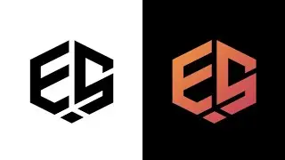 Logo Combination E S in Polygon using Vectorink App
