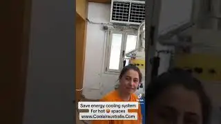 Hot 🥵 spaces cooling solution