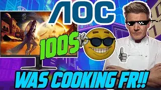 AOC 24G4XE Quick Review | 100$ 180Hz 