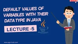 Default Values of Variables in Java: Understanding Data Types | Lecture 5