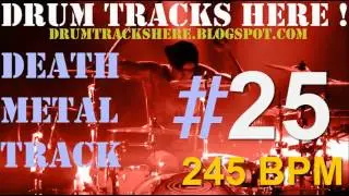 #25 DEATH METAL | DRUM TRACK 245 bpm