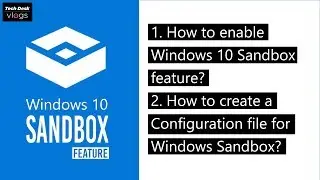 How to Enable Windows Sandbox on version 1903? Windows 10 tutorial