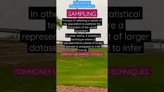 What is Sampling | Commonly used Sampling Techniques