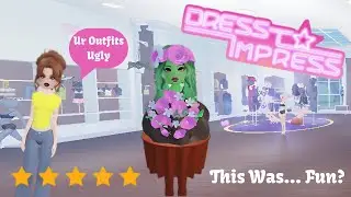 I Played Dress To Impress! (It was interesting)