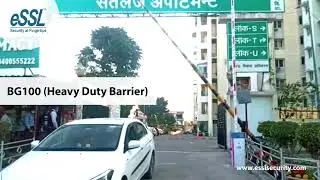 BOOM BARRIER - BG-100- GREY  Installed At Vardayini Society Baner