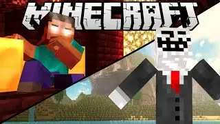 Herobrine Meets The Troll - Minecraft