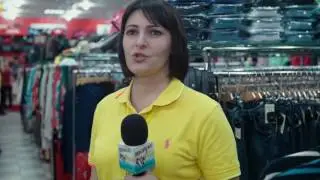 Троицк открытие магазина "5+5". Микрорайон "В" 42