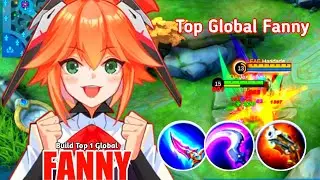 Fanny Insane Hight Damage Lifesteal Build | Build Top 1 Global Fanny | Fanny MLBB 🔥