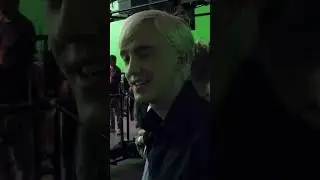 I wanna ride! Tom Felton behind the scenes #harrypotter