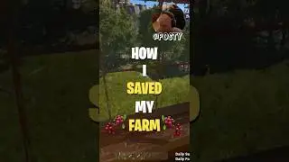HOW I SAVED MY FARM 🤣 #rust #solo #shorts