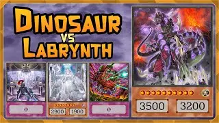 DINOSAUR vs LABRYNTH Going Second into Karma Cannon | Yu-Gi-Oh! Master Duel