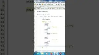 Switch Next Example in Java #shorts
