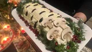 Шикарный Новогодний салат « БЕРЕЗА» - 🌳🥰🎉