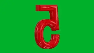 Green screen number -5