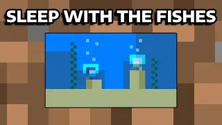 MINECRAFT ACHIEVEMENT/TROPHY GUIDE #64 - [ SLEEP WITH THE FISHES ]