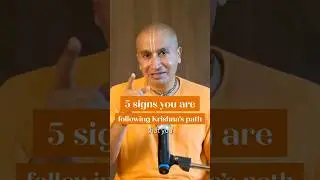 5 signs that you are following Krishna's path. #shorts #trending