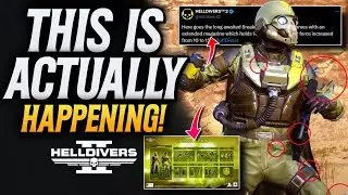 Helldivers 2 Is This Actually Happening?! They Wasn't Joking!