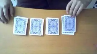 The Four Aces Card Trick