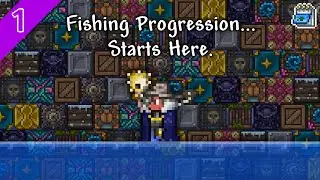 Beating Terraria With Fishing Only, Part 1