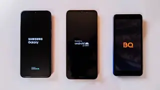Samsung Galaxy vs Nokia vs BQ Bootanimation
