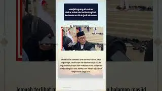 Masjid Al Azhar gelar sholat Idul Adha pagi ini. 