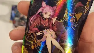 Random Anime Pack Opened Salor Moon Super Rare Card Goddess Story