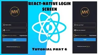 Designing a login Screen in React Native in Hindi (JavaScript Framework)