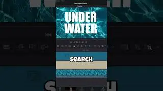 Text over Water effect in DaVinci Resolve 
